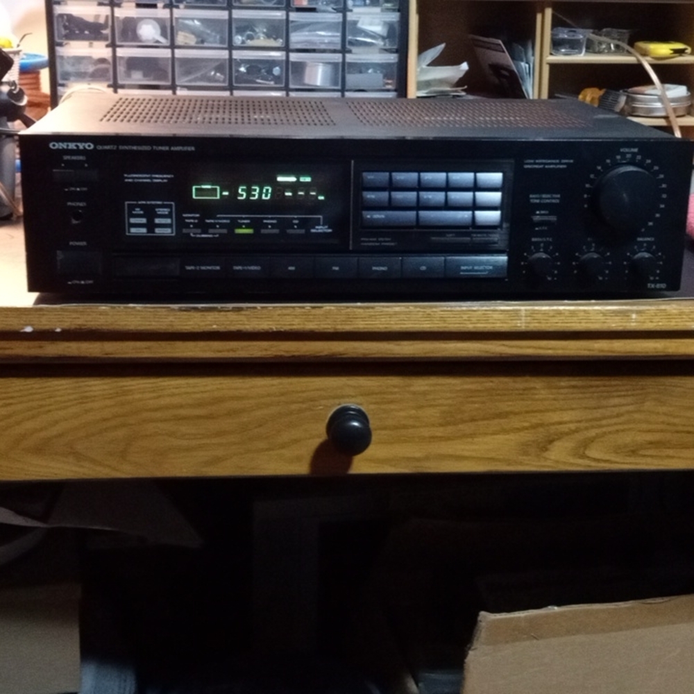 Onkyo quartz synthesized tuner amplifier